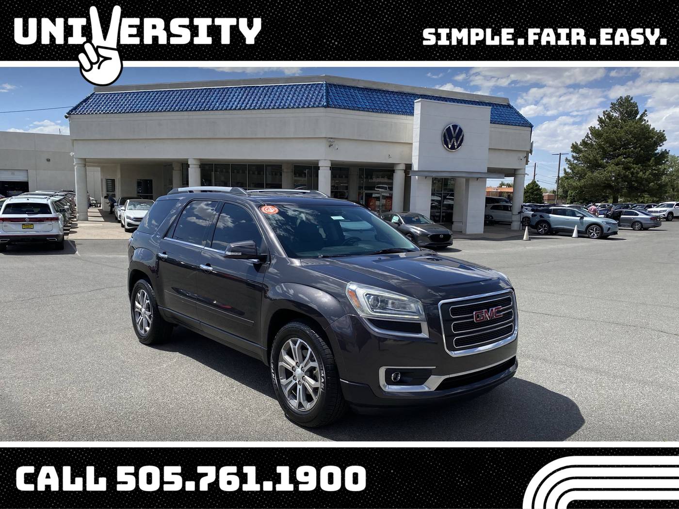 2013 GMC Acadia SLT — SUV — 91,668 mi — Albuquerque, NM