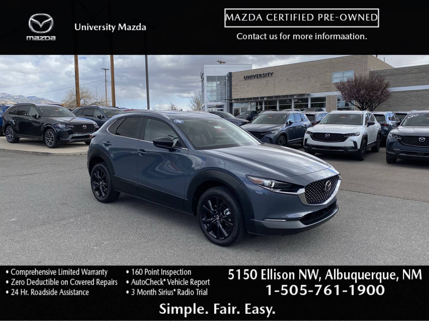 2024 Mazda CX-30 Carbon Edition — SUV — 4,174 mi — Albuquerque, NM