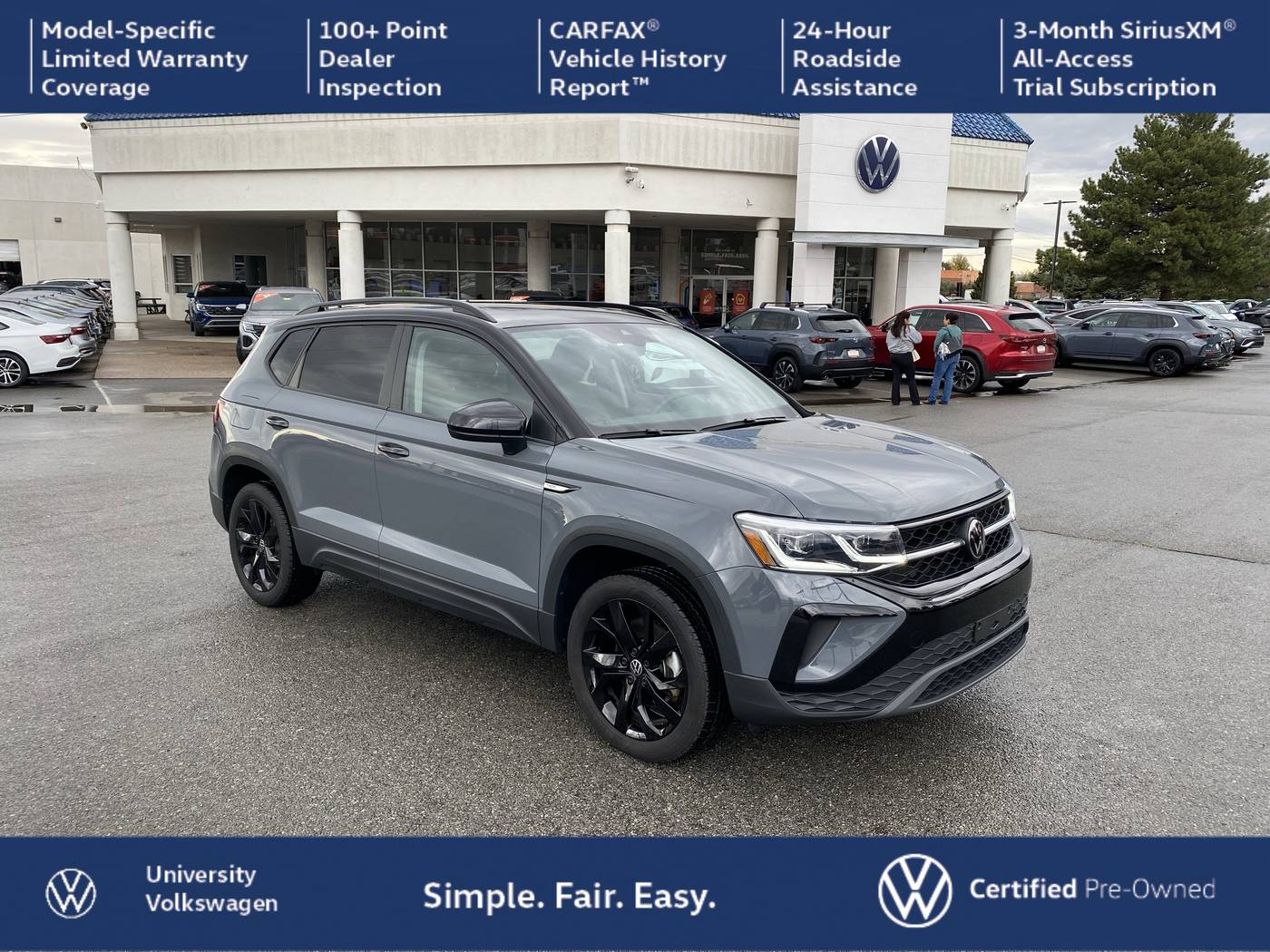 2024 Volkswagen Taos SE Black — SUV — 9,878 mi — Albuquerque, NM