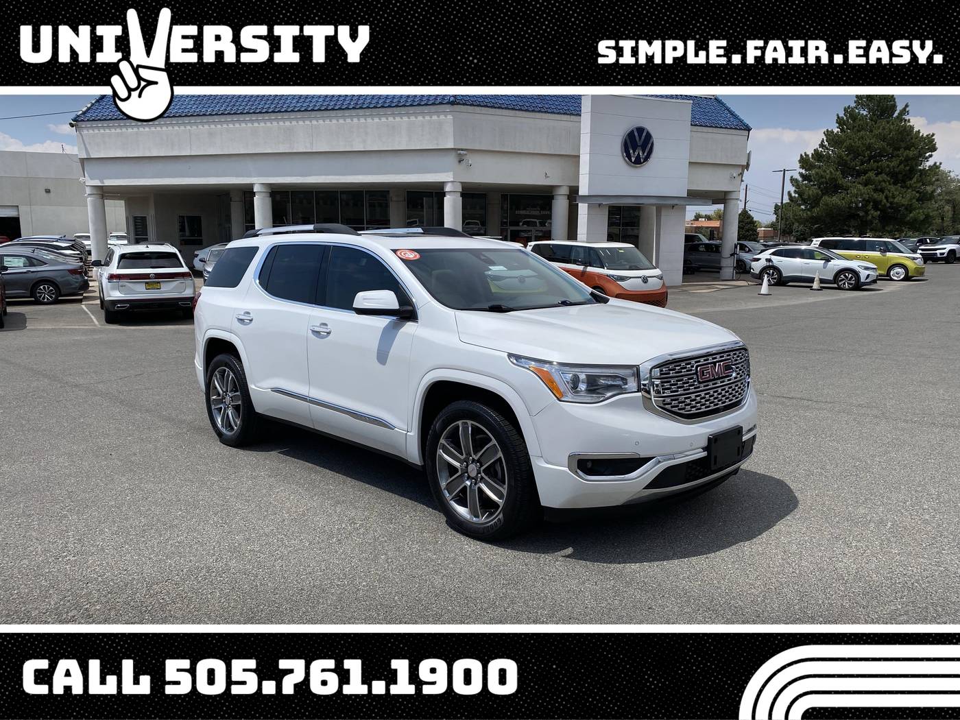 2017 GMC Acadia Denali — SUV — 96,579 mi — Albuquerque, NM
