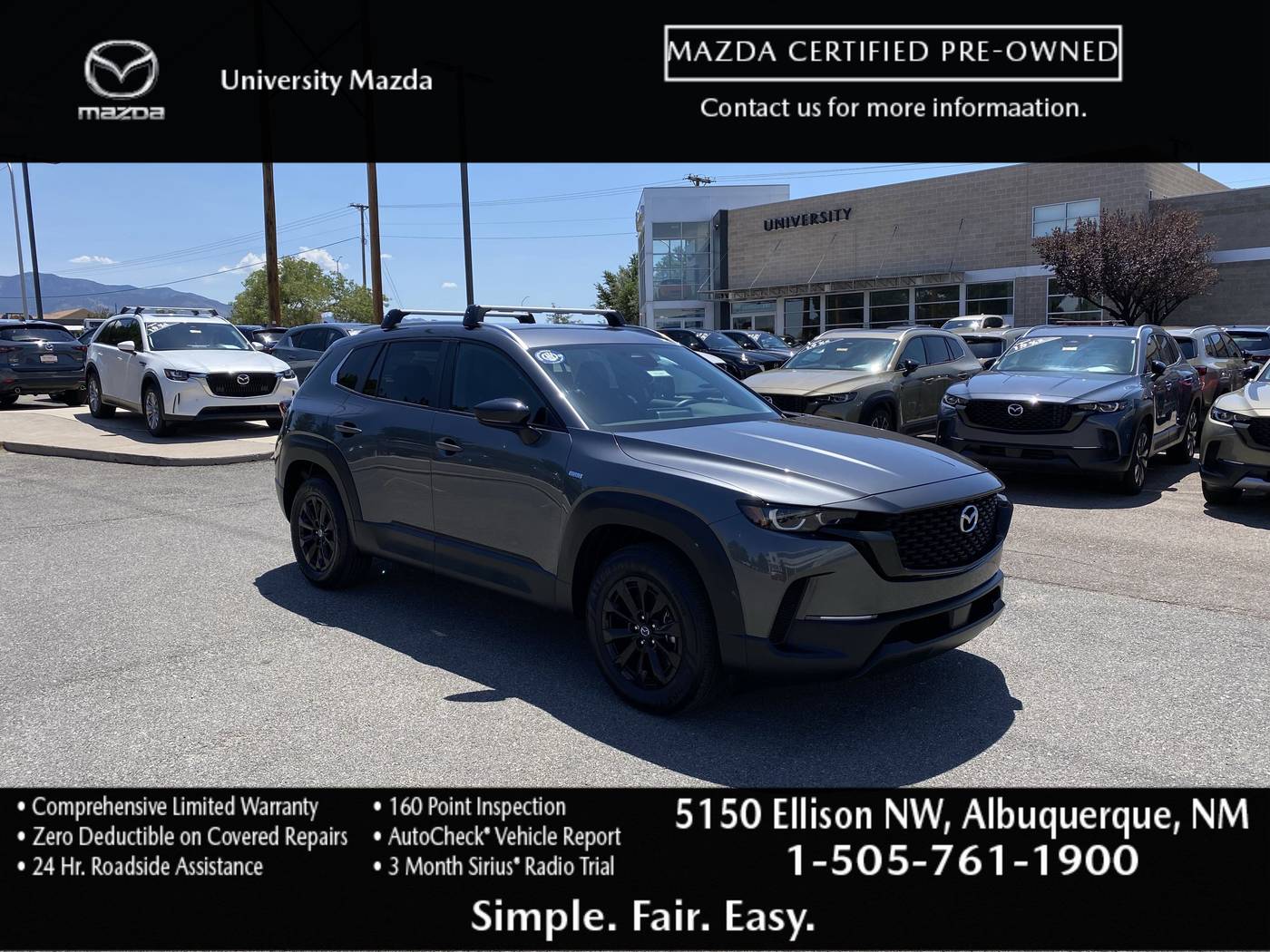 2025 Mazda CX-50 Hybrid Preferred — SUV — 2,911 mi — Albuquerque, NM