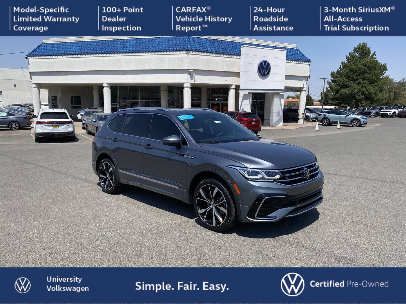 2022 Volkswagen Tiguan SEL R-Line — SUV — 52,088 mi — Albuquerque, NM