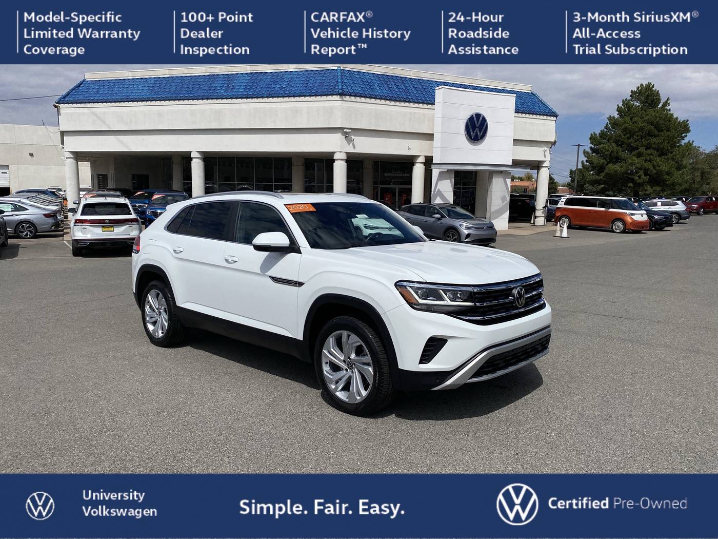 2020 Volkswagen Atlas Cross Sport SEL — SUV — 41,325 mi — Albuquerque, NM
