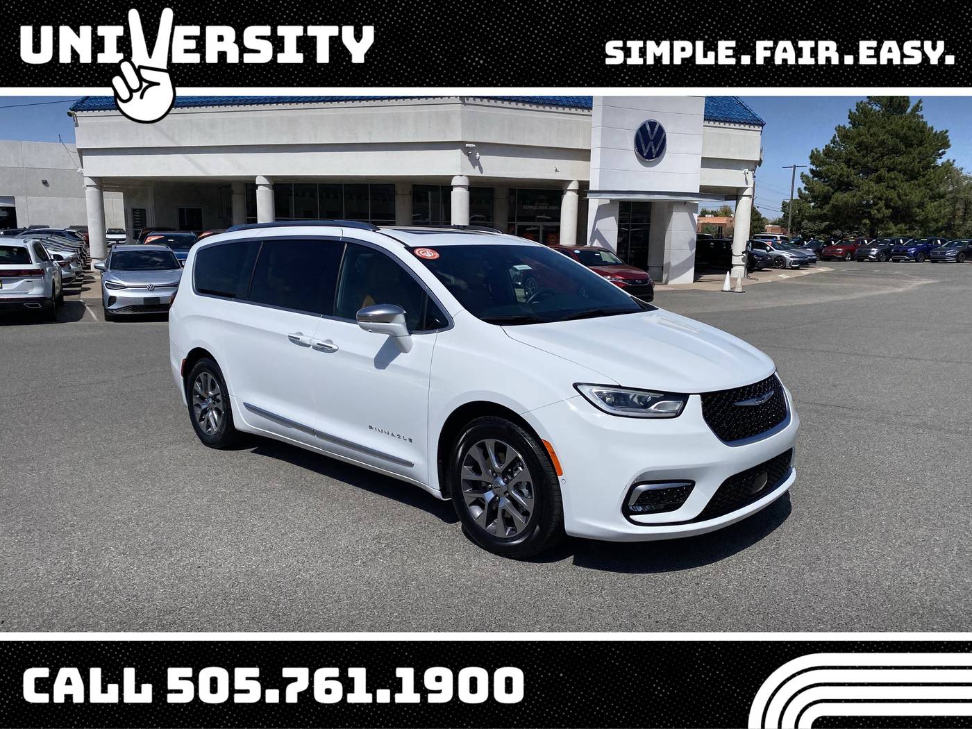 2022 Chrysler Pacifica Hybrid Pinnacle — Minivan — 41,654 mi — Albuquerque, NM