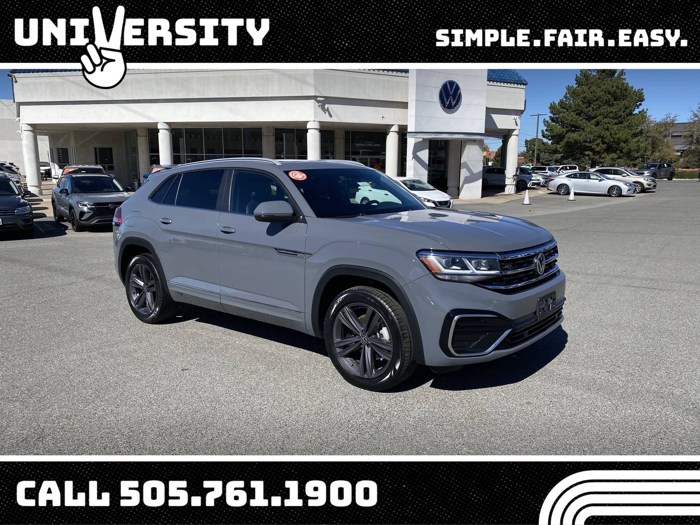 2021 Volkswagen Atlas Cross Sport SE with Technology R-Line — SUV — 96,958 mi — Albuquerque, NM