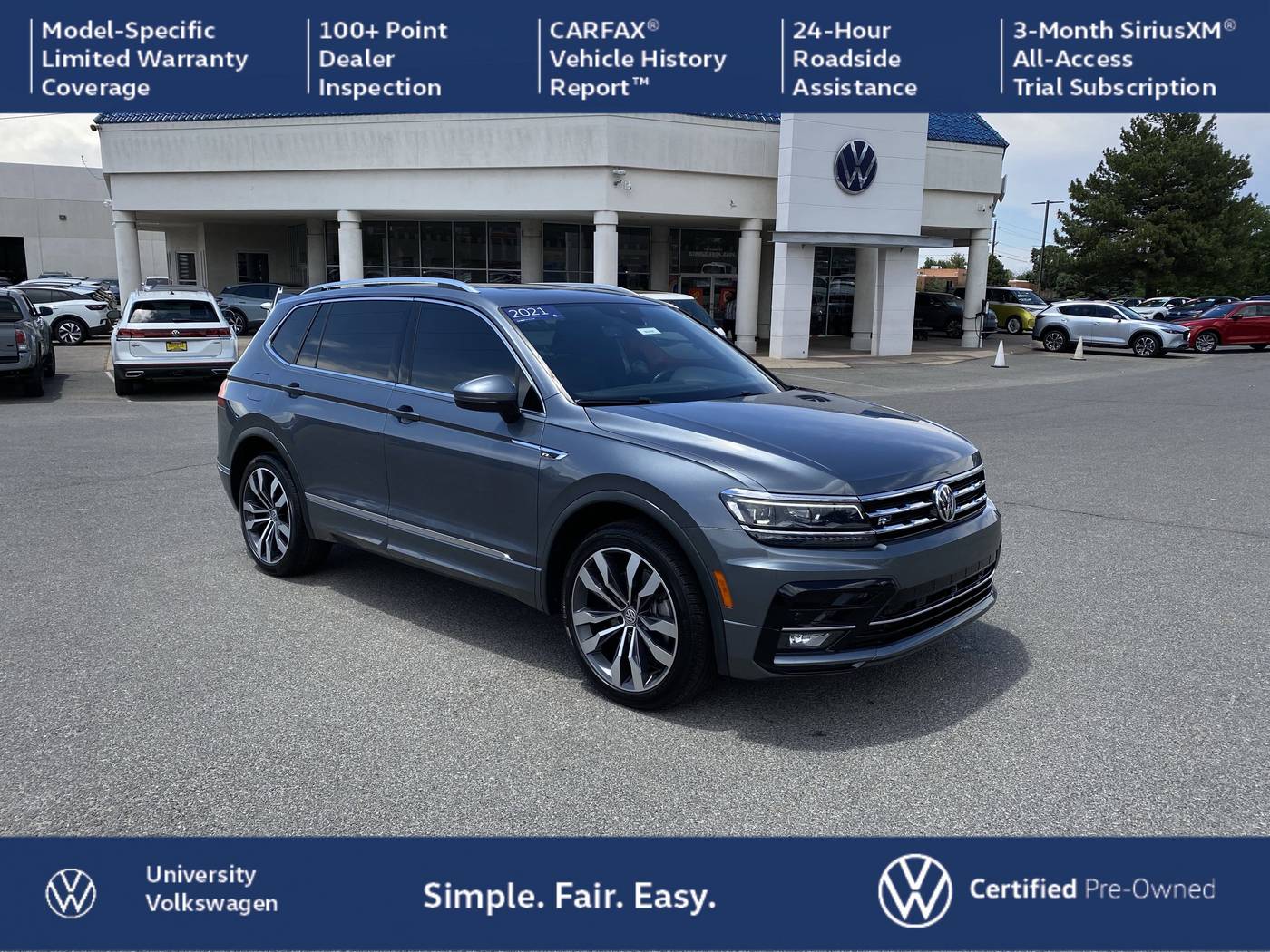 2021 Volkswagen Tiguan SEL Premium R-Line — SUV — 40,764 mi — Albuquerque, NM