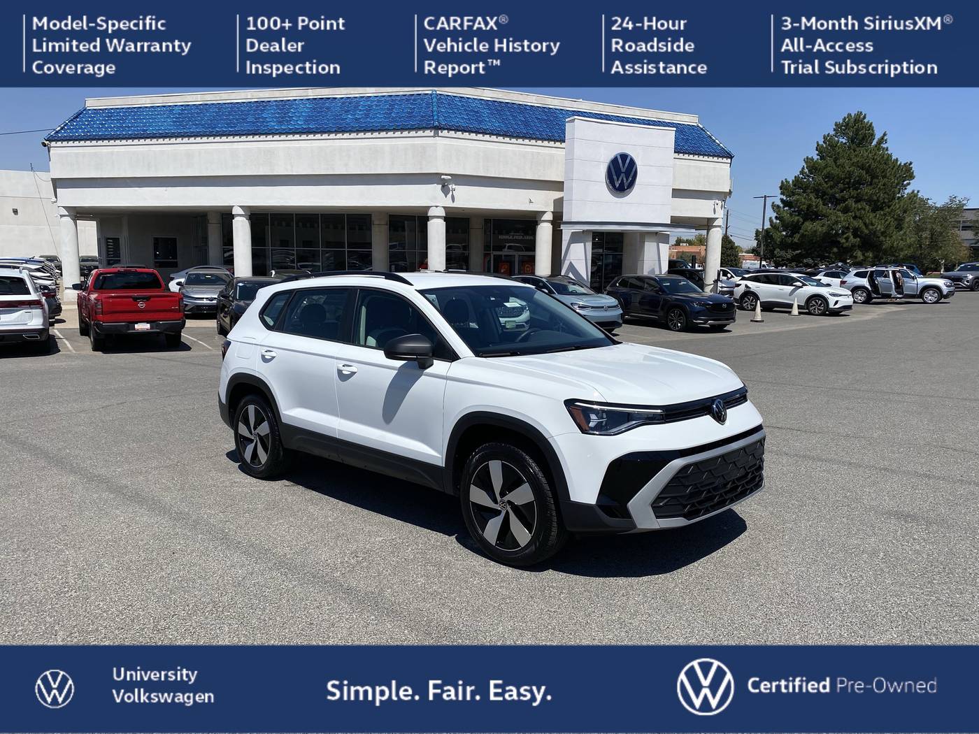 2025 Volkswagen Taos S — SUV — 5,507 mi — Albuquerque, NM