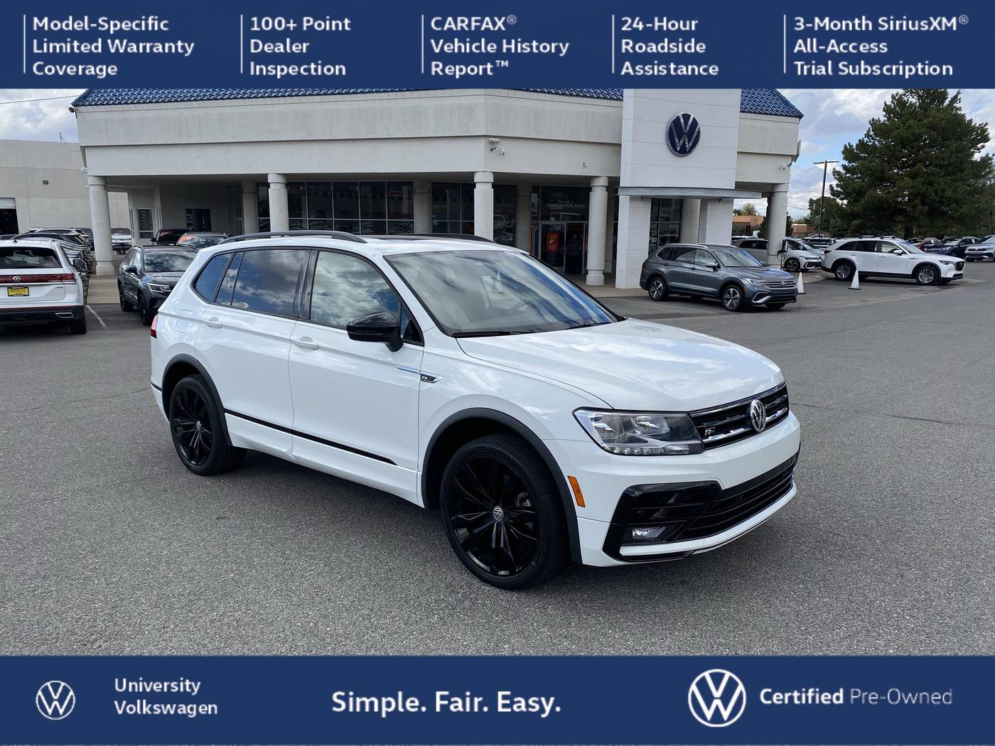 2021 Volkswagen Tiguan SE R-Line Black — SUV — 63,408 mi — Albuquerque, NM