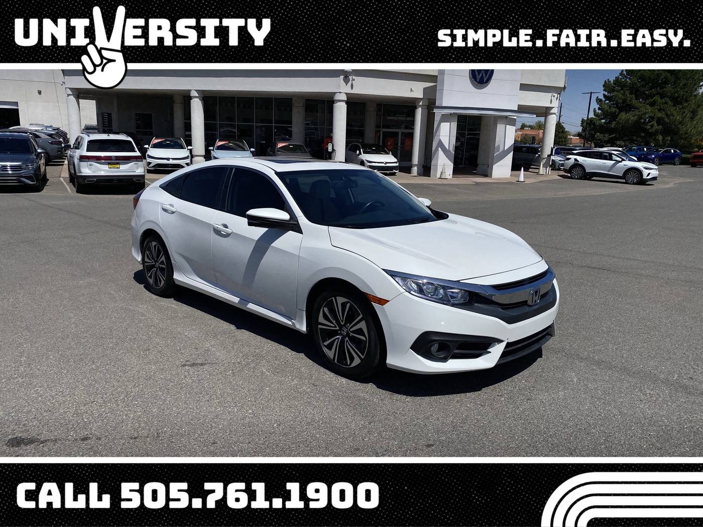 2016 Honda Civic EX-L — Sedan — 159,188 mi — Albuquerque, NM