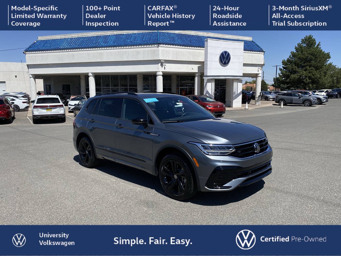 2024 Volkswagen Tiguan SE R-Line Black — SUV — 6,139 mi — Albuquerque, NM