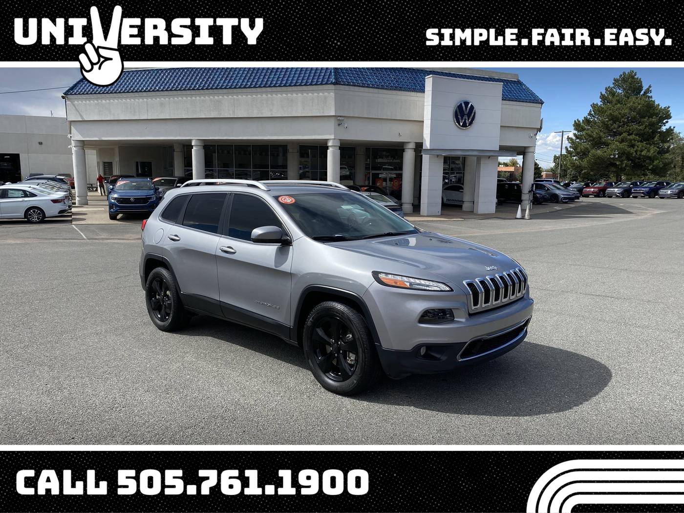 2017 Jeep Cherokee Limited — SUV — 46,525 mi — Albuquerque, NM