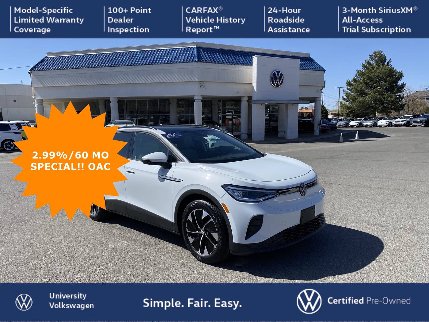 2021 Volkswagen ID.4 Pro S — SUV — 12,361 mi — Albuquerque, NM