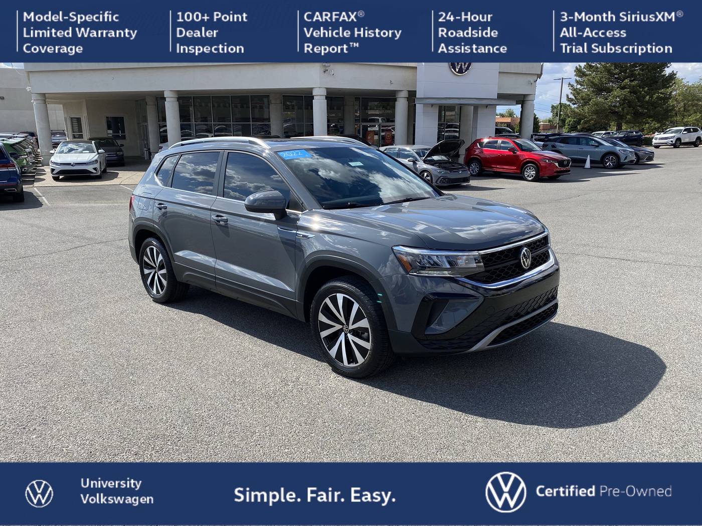 2022 Volkswagen Taos SE — SUV — 30,341 mi — Albuquerque, NM