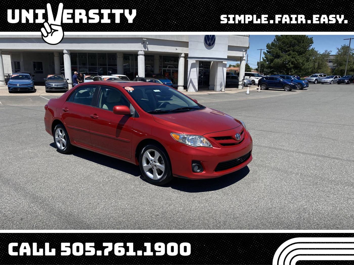 2011 Toyota Corolla LE — Sedan — 89,610 mi — Albuquerque, NM