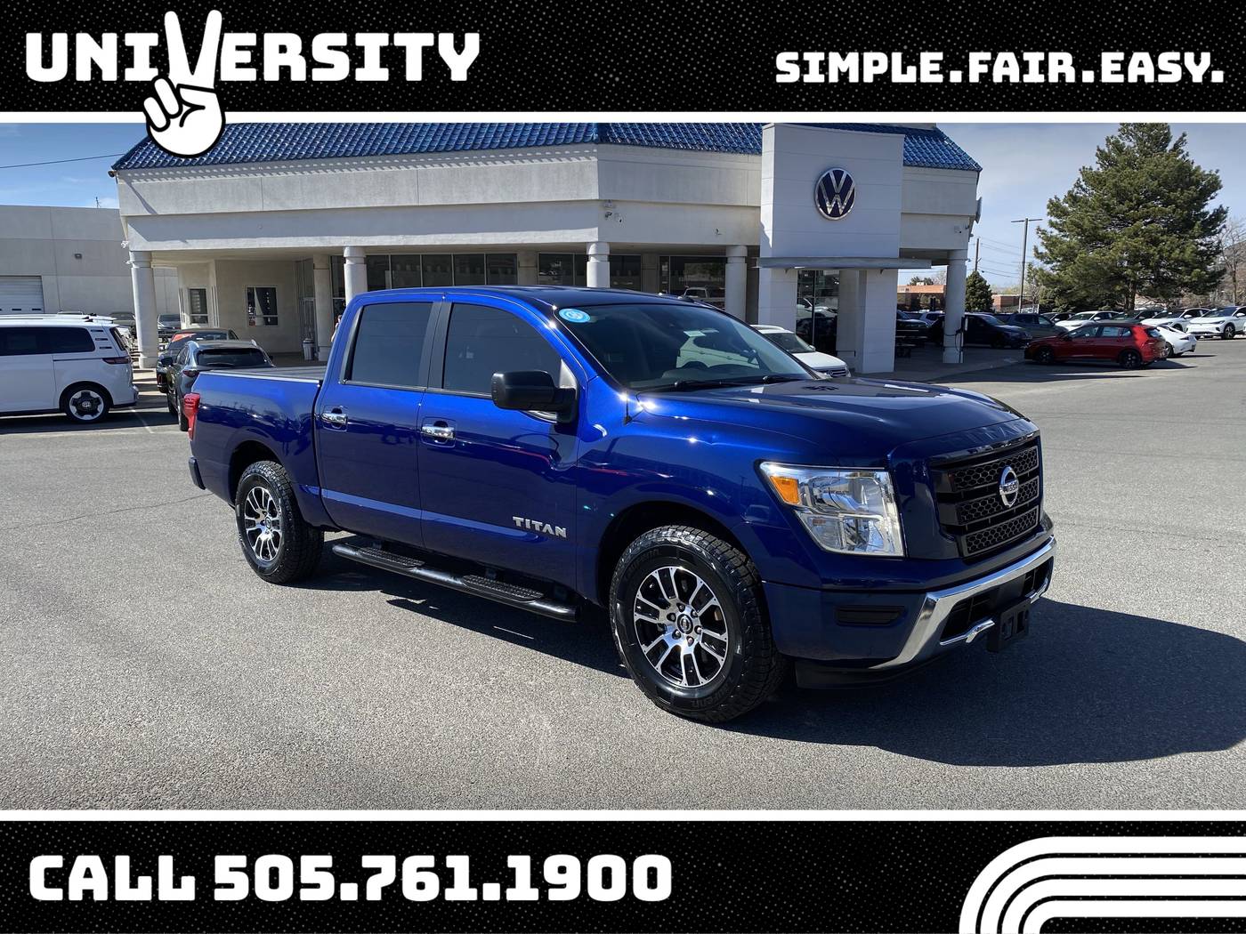 2021 Nissan Titan SV — Pickup Truck — 49,614 mi — Albuquerque, NM