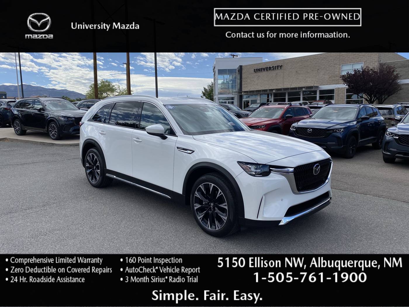 2024 Mazda CX-90 Plug-In Hybrid Premium — SUV — 11,672 mi — Albuquerque, NM