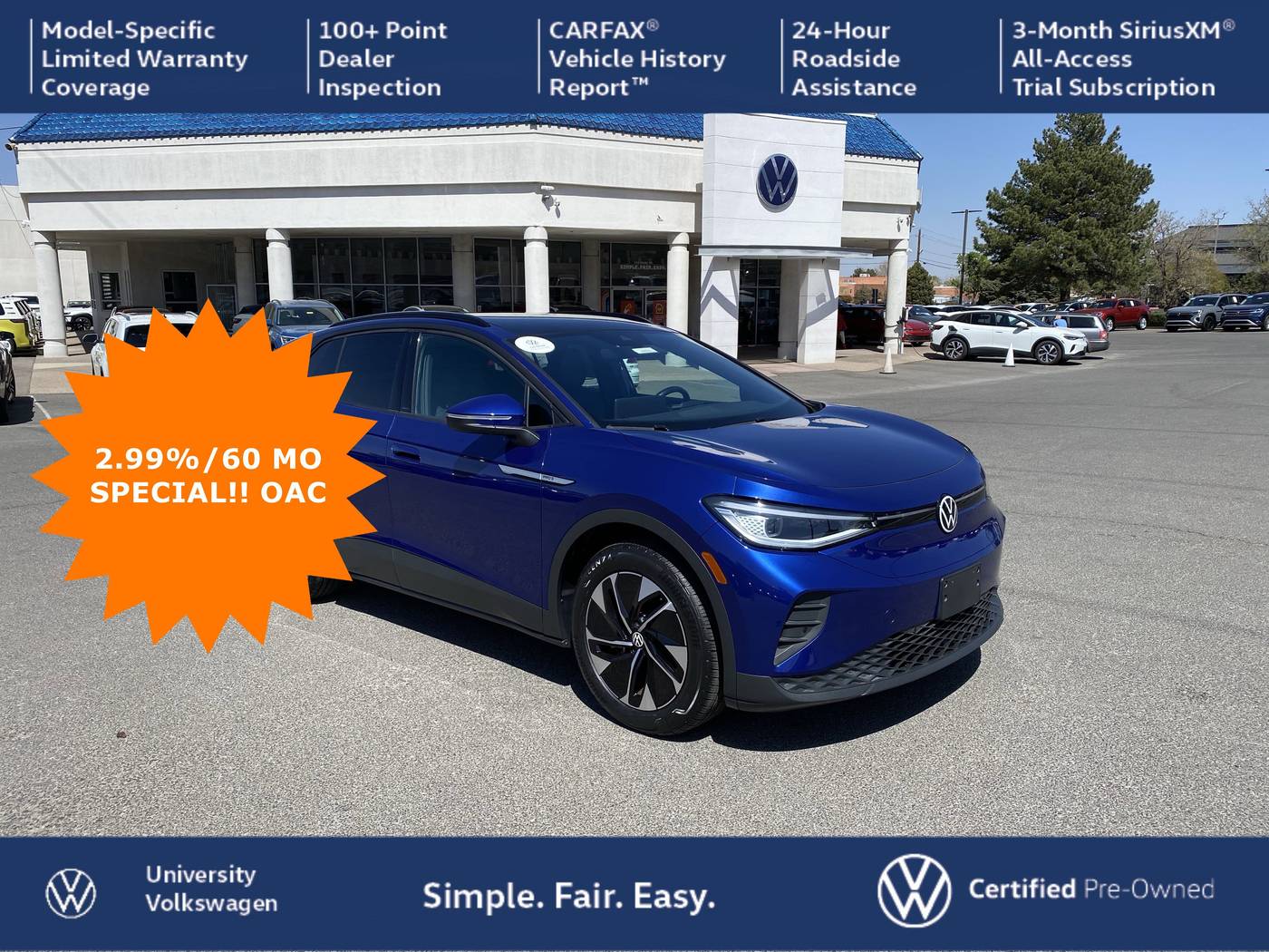 2022 Volkswagen ID.4 Pro S — SUV — 17,668 mi — Albuquerque, NM