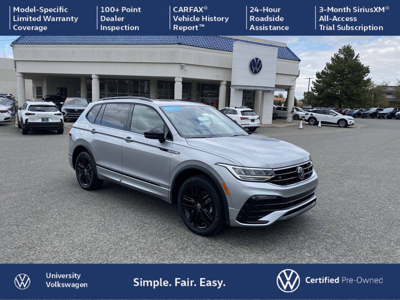 2022 Volkswagen Tiguan SE R-Line Black — SUV — 27,966 mi — Albuquerque, NM