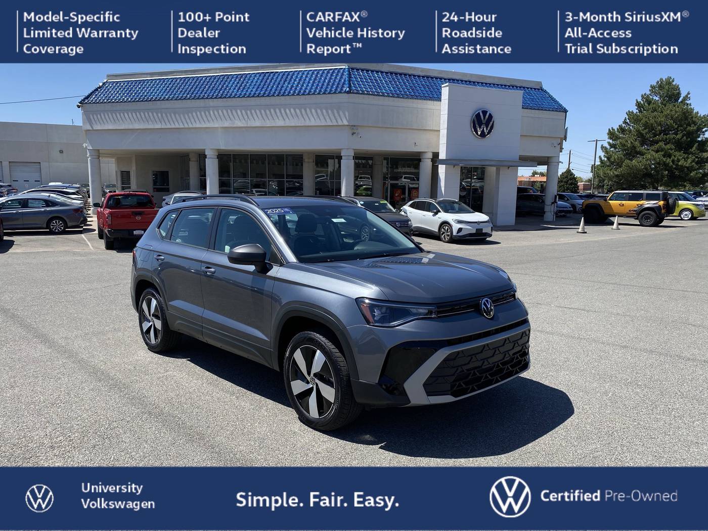 2025 Volkswagen Taos S — SUV — 4,242 mi — Albuquerque, NM