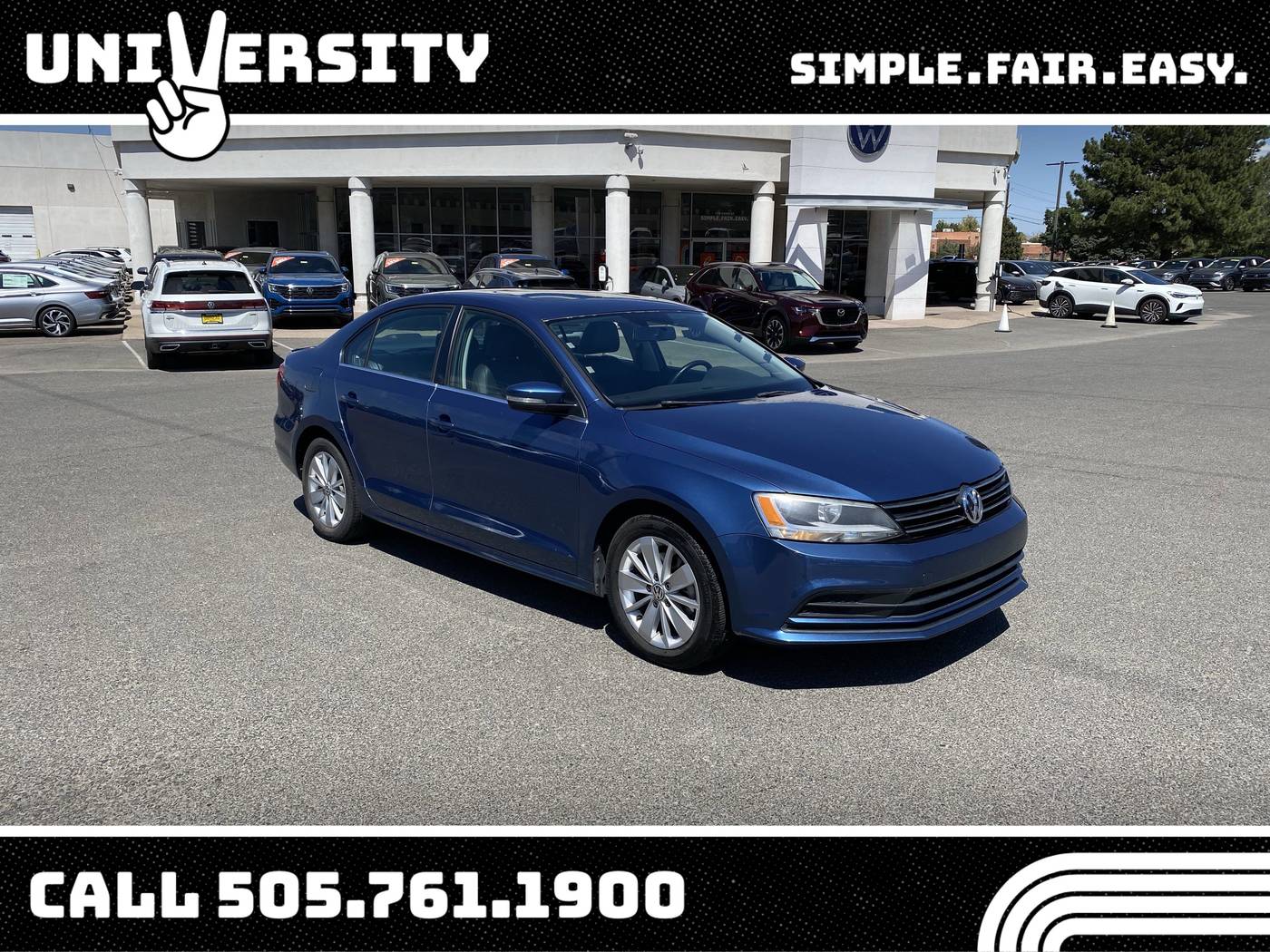 2015 Volkswagen Jetta TDI SE — Sedan — 42,259 mi — Albuquerque, NM