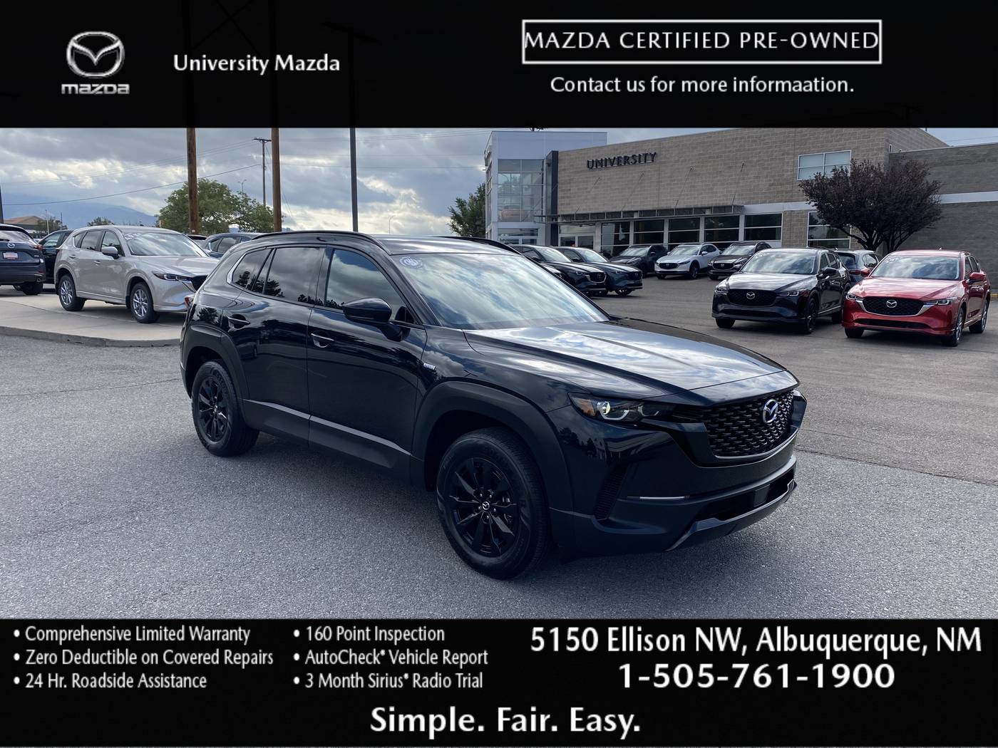2025 Mazda CX-50 Hybrid Premium — SUV — 4,216 mi — Albuquerque, NM