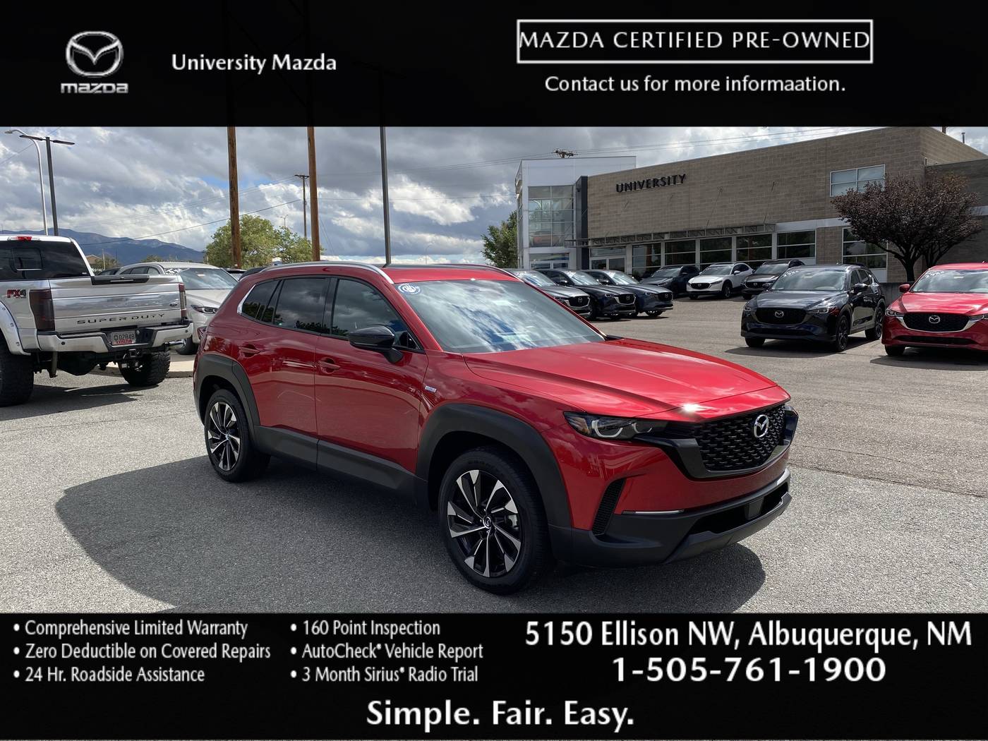 2025 Mazda CX-50 Hybrid Premium Plus — SUV — 3,383 mi — Albuquerque, NM