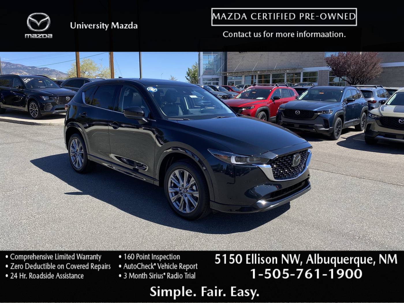 2024 Mazda CX-5 2.5 S Premium — SUV — 3,972 mi — Albuquerque, NM