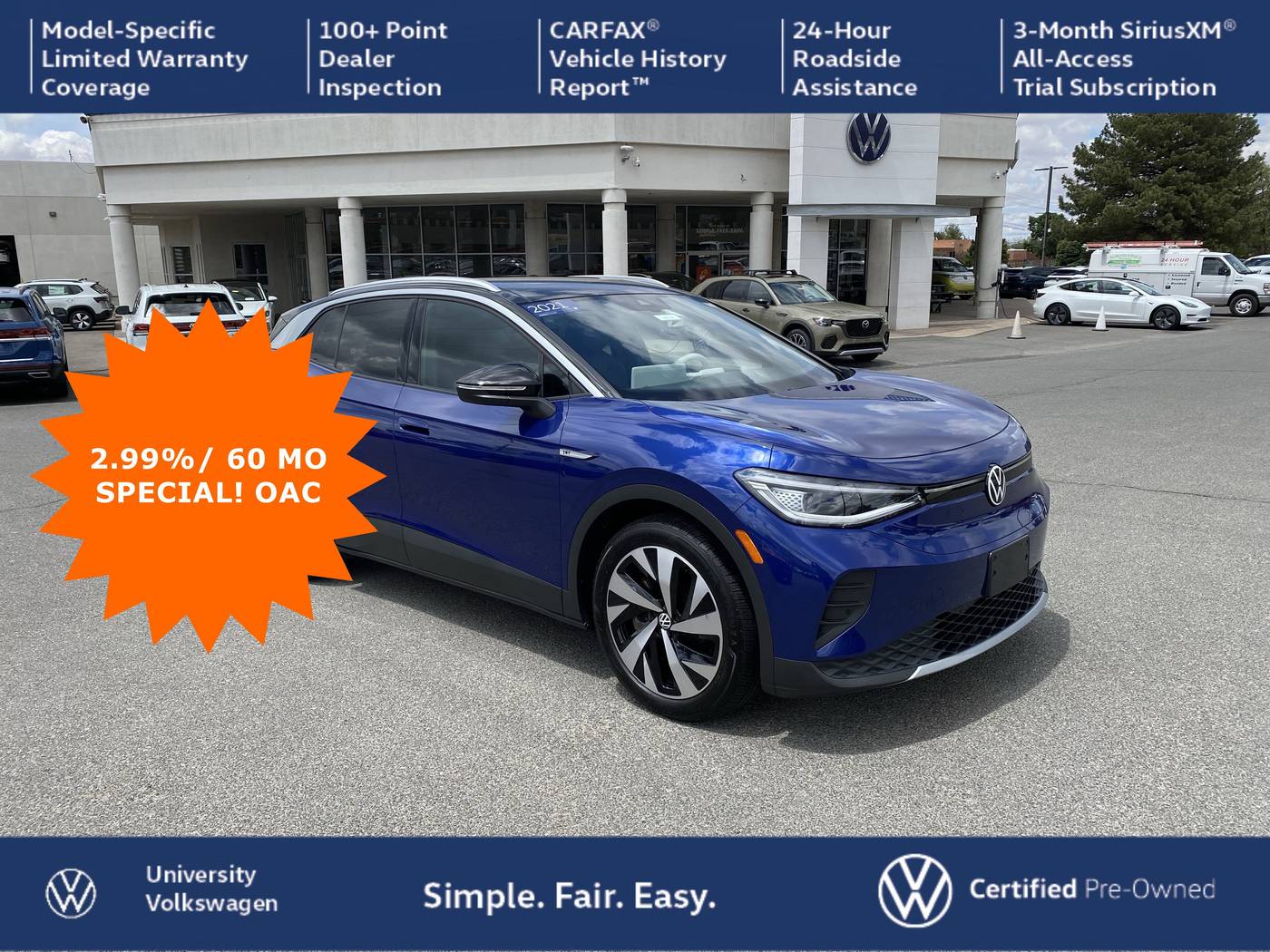 2021 Volkswagen ID.4 1st Edition — SUV — 35,434 mi — Albuquerque, NM
