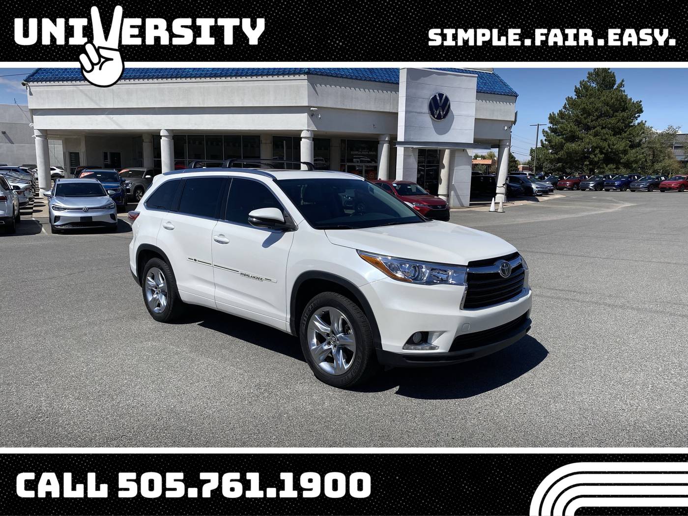 2016 Toyota Highlander Limited — SUV — 96,498 mi — Albuquerque, NM