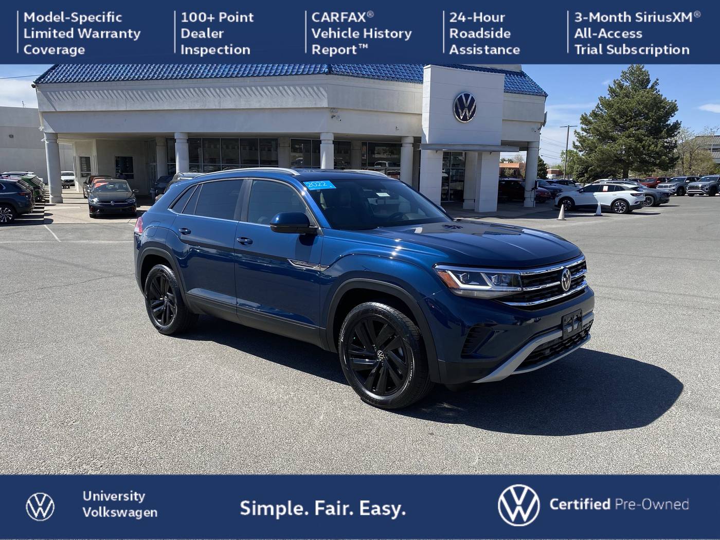 2022 Volkswagen Atlas Cross Sport SE with Technology — SUV — 20,265 mi — Albuquerque, NM