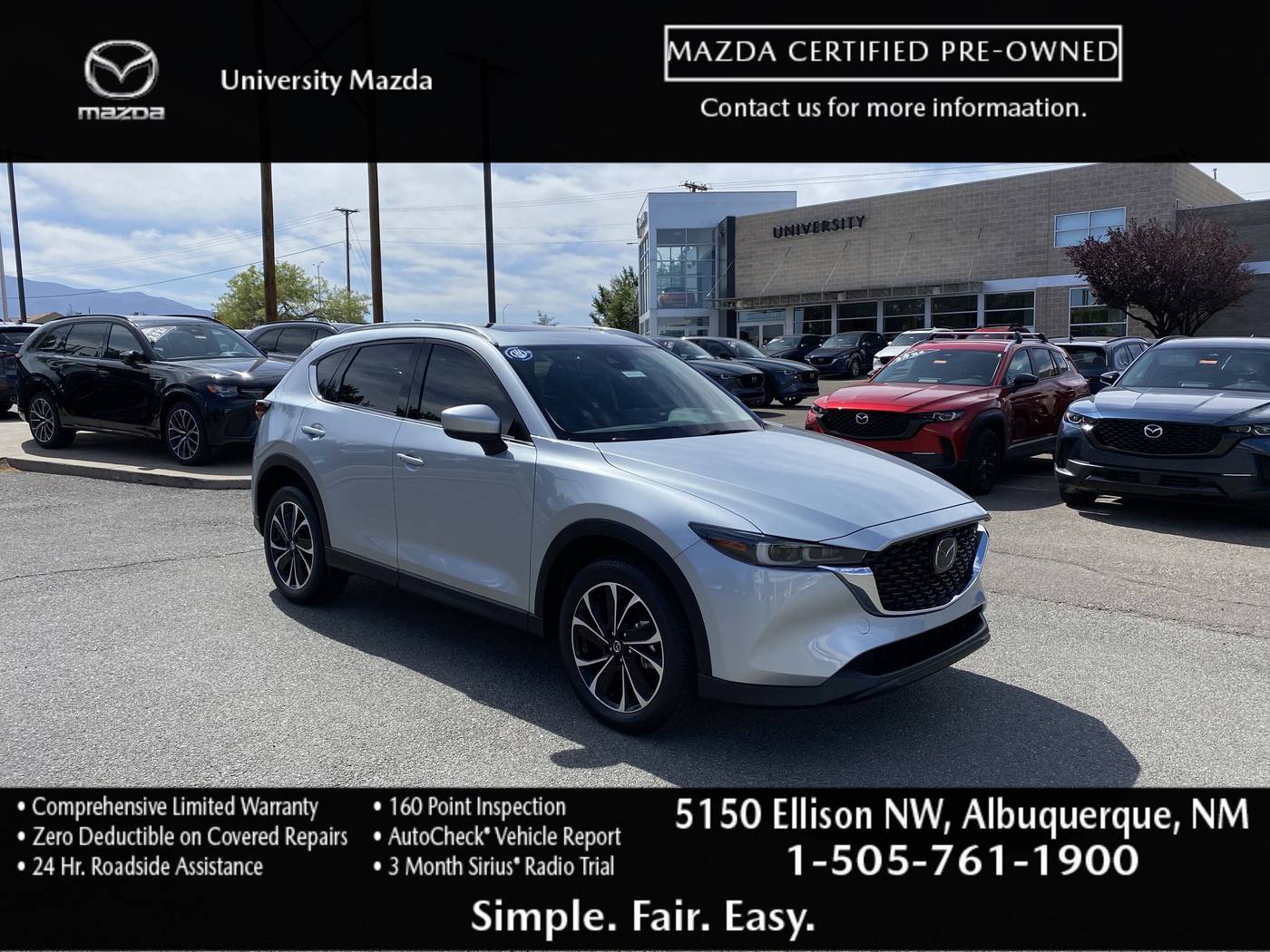 2023 Mazda CX-5 2.5 S Premium Plus — SUV — 6,939 mi — Albuquerque, NM