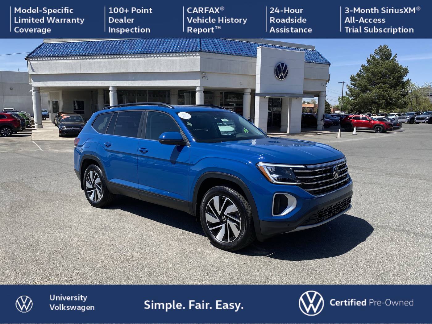 2025 Volkswagen Atlas SE with Technology — SUV — 6,199 mi — Albuquerque, NM