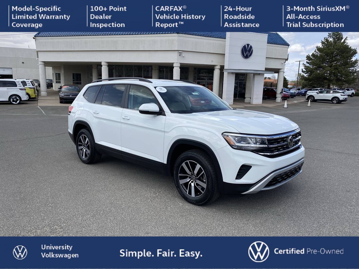 2022 Volkswagen Atlas SE — SUV — 57,415 mi — Albuquerque, NM