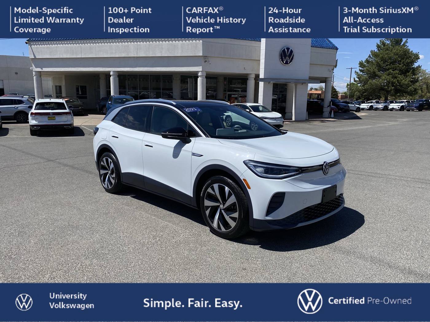 2021 Volkswagen ID.4 1st Edition — SUV — 27,116 mi — Albuquerque, NM