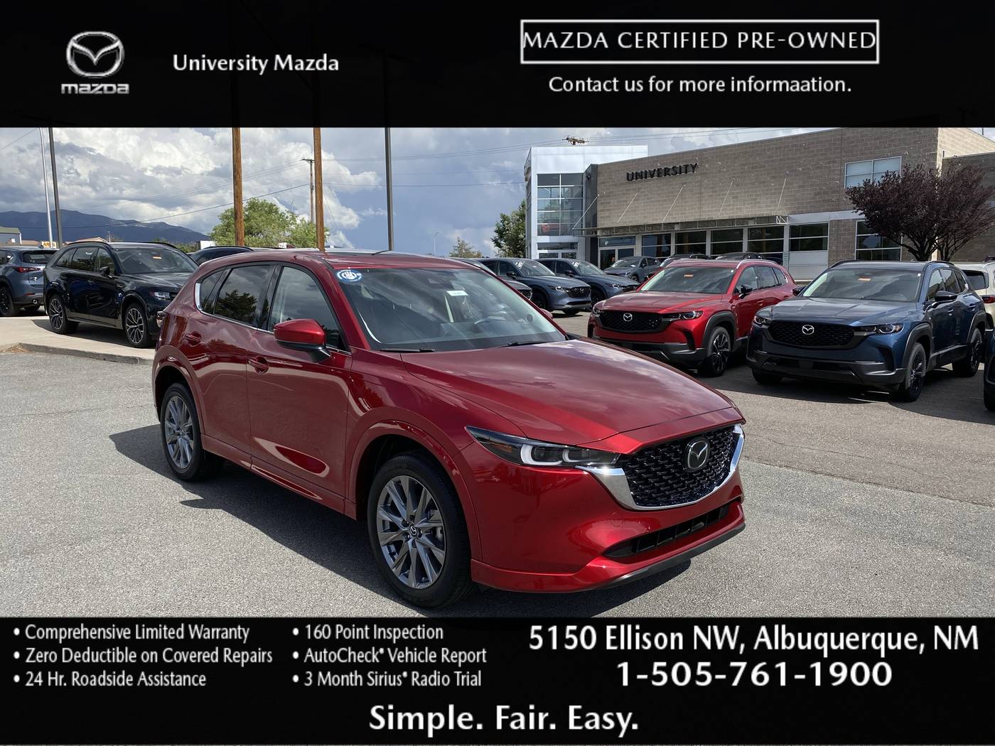 2024 Mazda CX-5 2.5 S Premium Plus — SUV — 4,396 mi — Albuquerque, NM