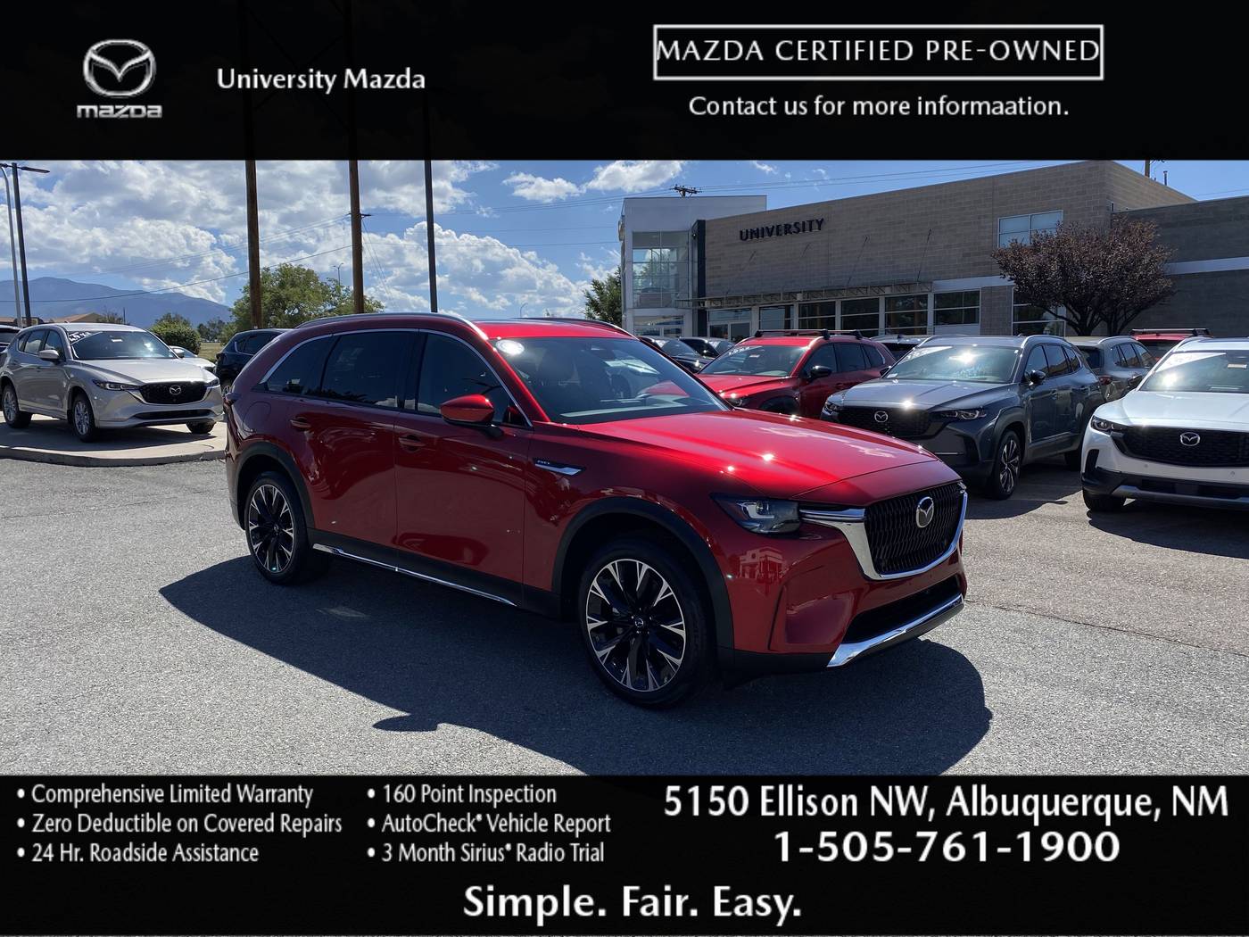 2024 Mazda CX-90 Plug-In Hybrid Premium Plus — SUV — 10,290 mi — Albuquerque, NM