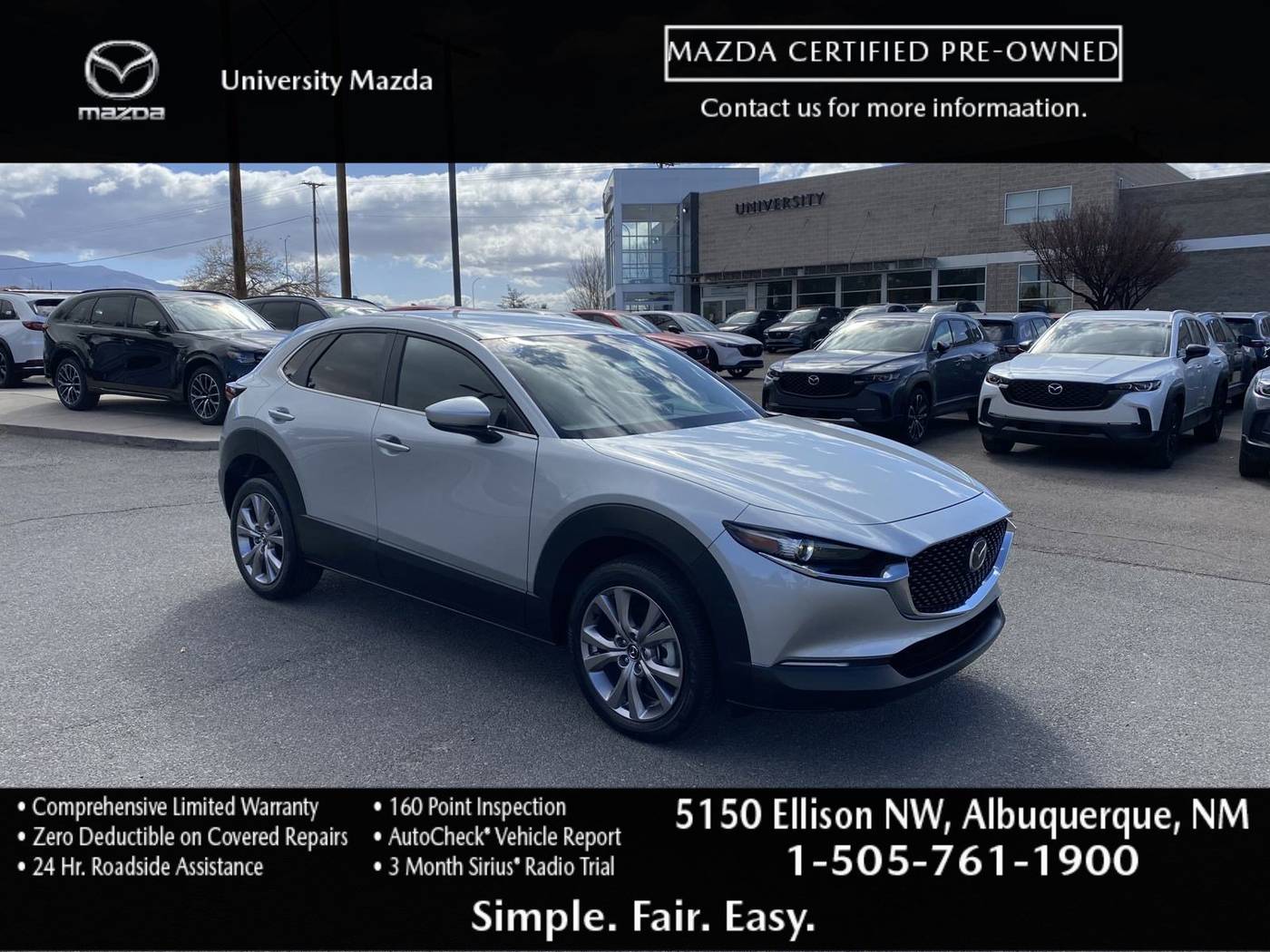 2021 Mazda CX-30 Select — SUV — 18,343 mi — Albuquerque, NM
