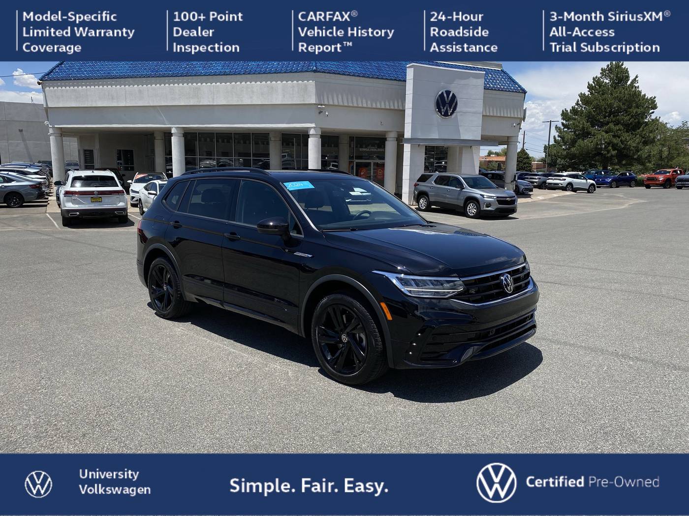 2024 Volkswagen Tiguan SE R-Line Black — SUV — 1,878 mi — Albuquerque, NM