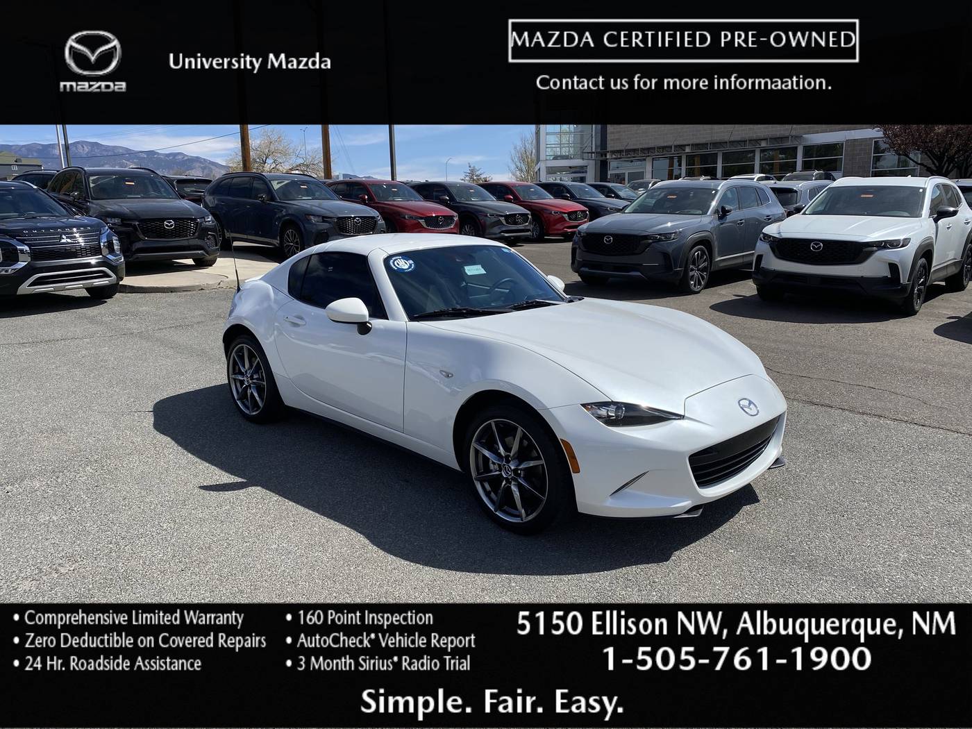 2021 Mazda MX-5 Miata Grand Touring — Convertible — 10,044 mi — Albuquerque, NM