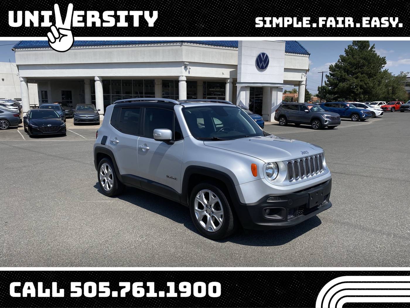 2018 Jeep Renegade Limited — SUV — 64,808 mi — Albuquerque, NM