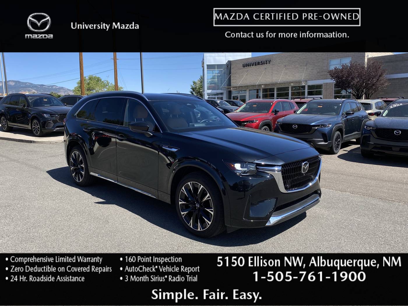 2024 Mazda CX-90 S Premium Plus — SUV — 5,627 mi — Albuquerque, NM
