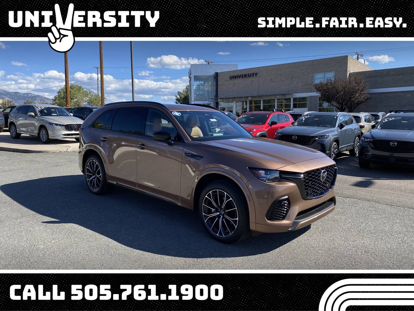 2025 Mazda CX-70 S Premium Plus — SUV — 3,773 mi — Albuquerque, NM