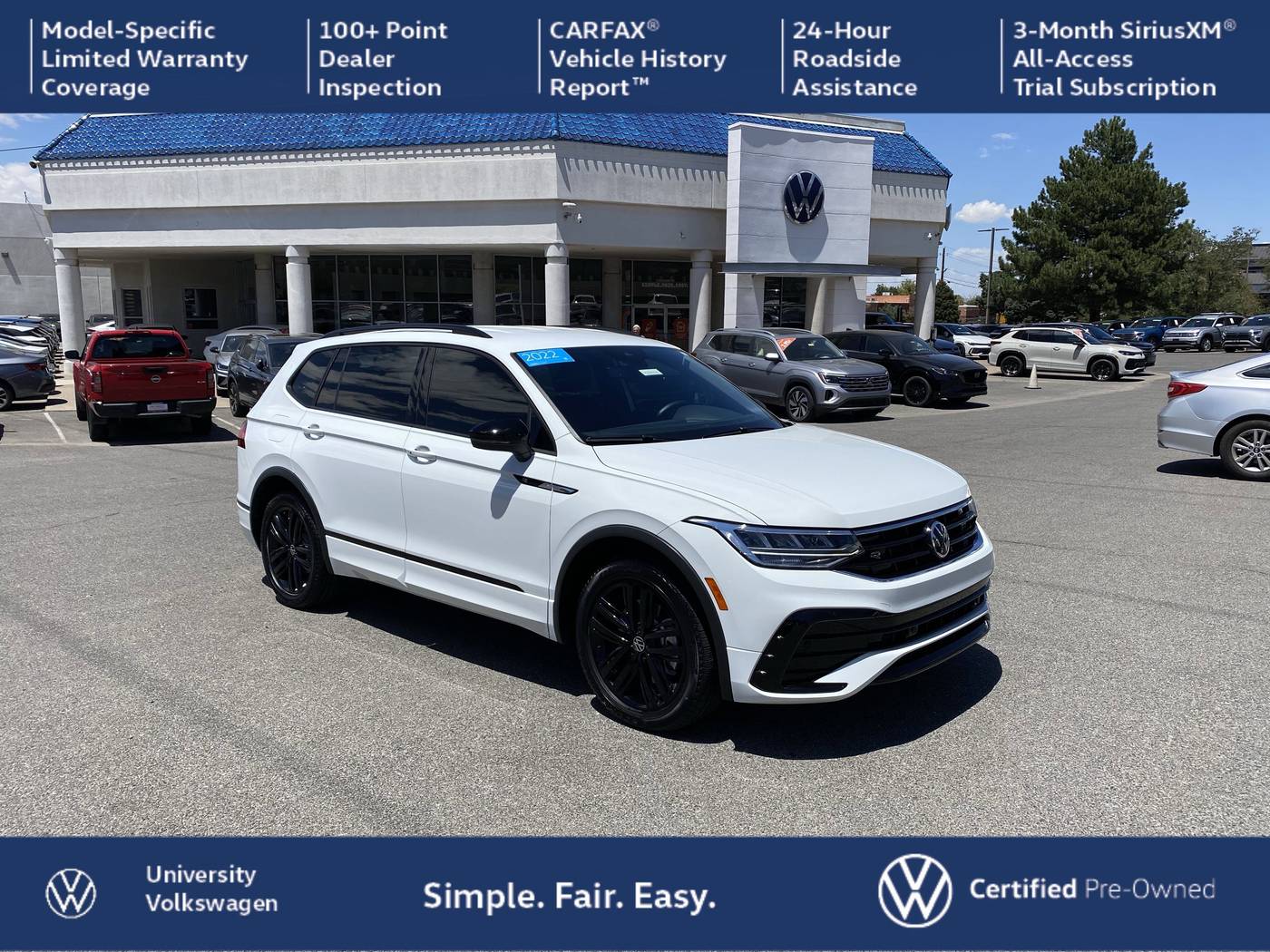 2022 Volkswagen Tiguan SE R-Line Black — SUV — 39,713 mi — Albuquerque, NM
