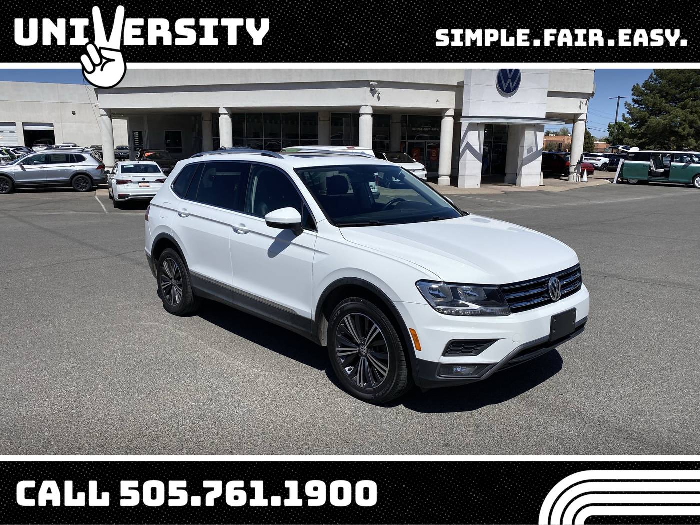 2018 Volkswagen Tiguan SEL — SUV — 92,681 mi — Albuquerque, NM