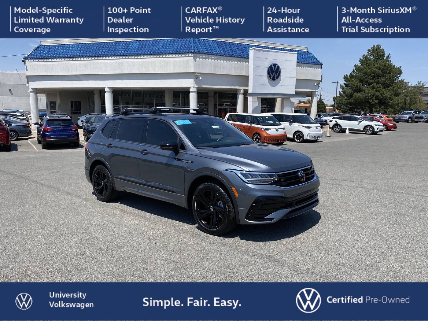 2024 Volkswagen Tiguan SE R-Line Black — SUV — 9,074 mi — Albuquerque, NM