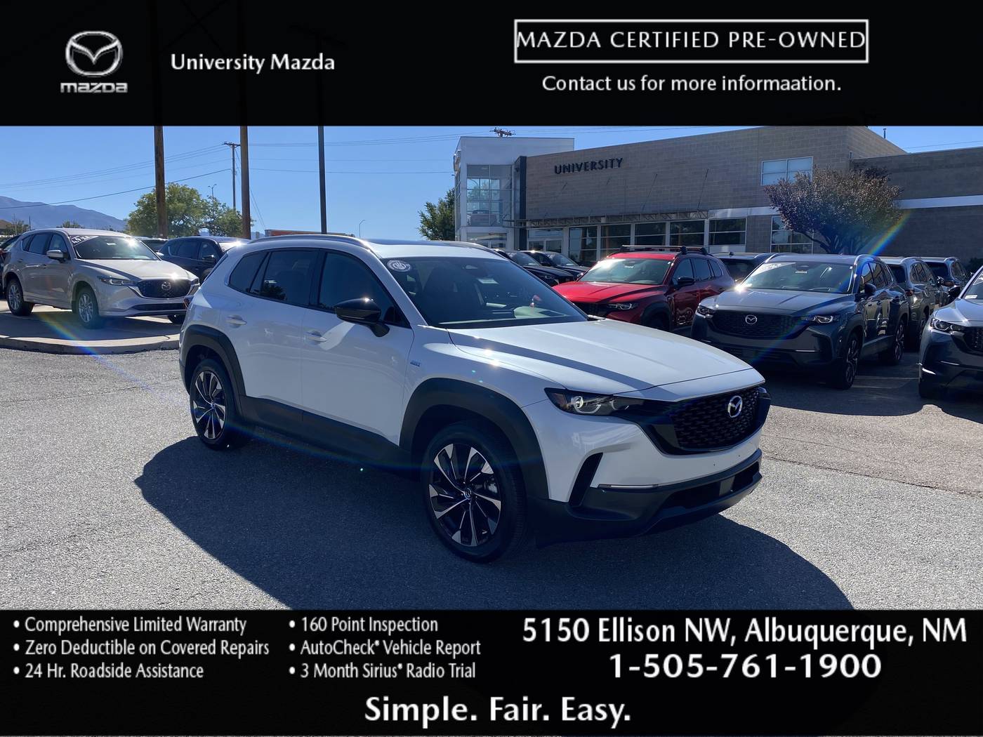 2025 Mazda CX-50 Hybrid Premium Plus — SUV — 2,946 mi — Albuquerque, NM