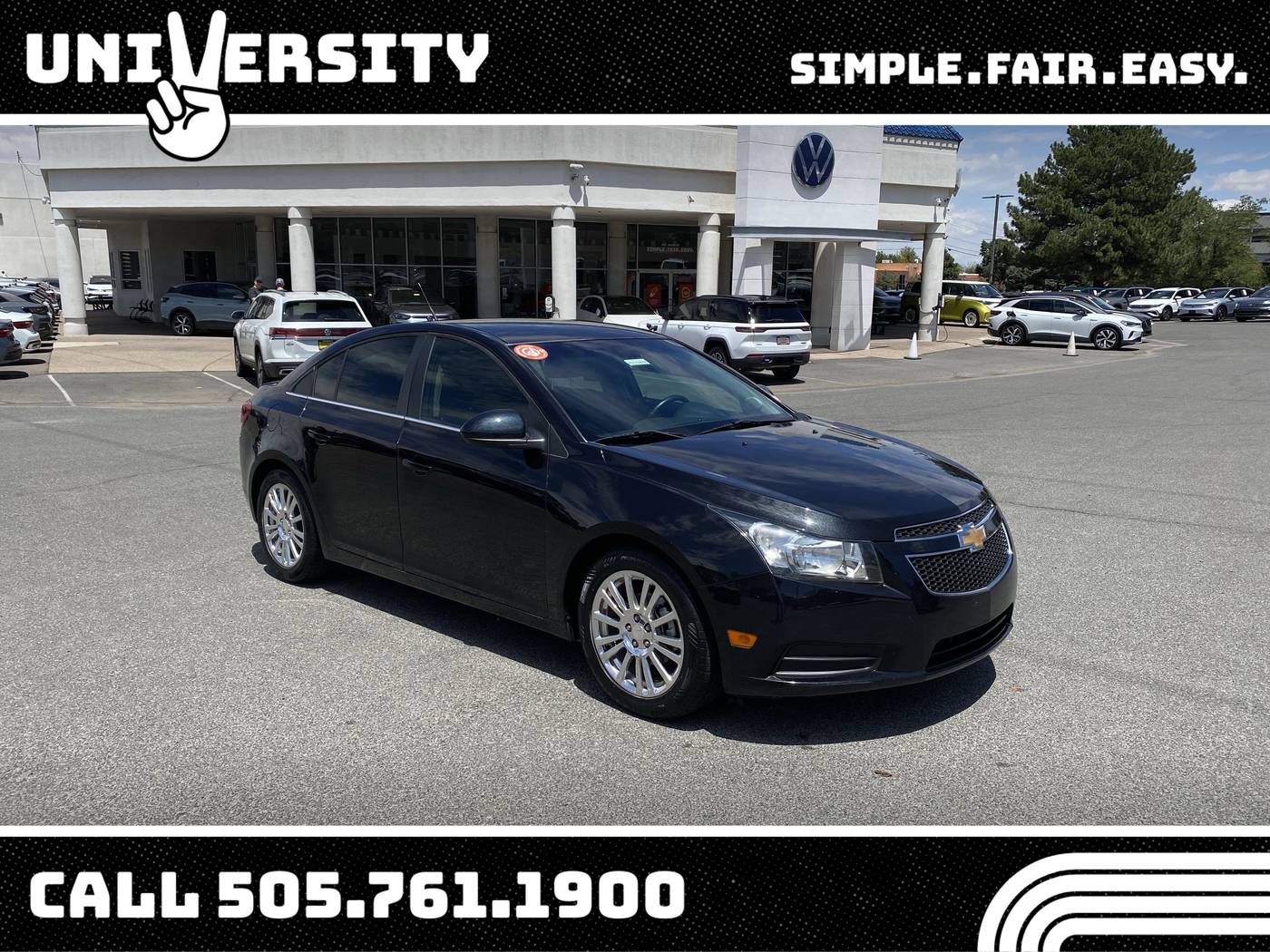 2012 Chevrolet Cruze ECO — Sedan — 70,556 mi — Albuquerque, NM