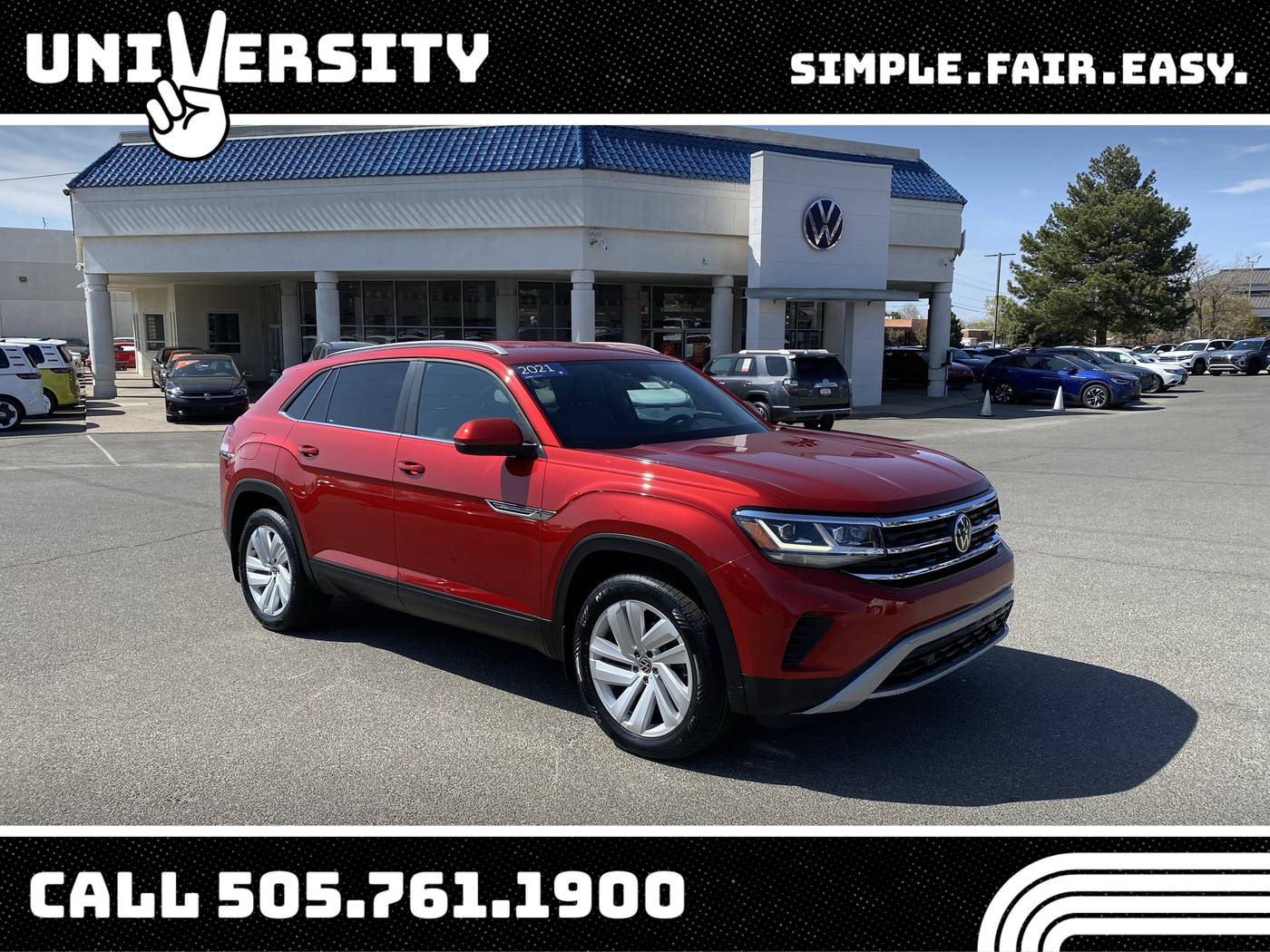 2021 Volkswagen Atlas Cross Sport SE with Technology — SUV — 39,225 mi — Albuquerque, NM