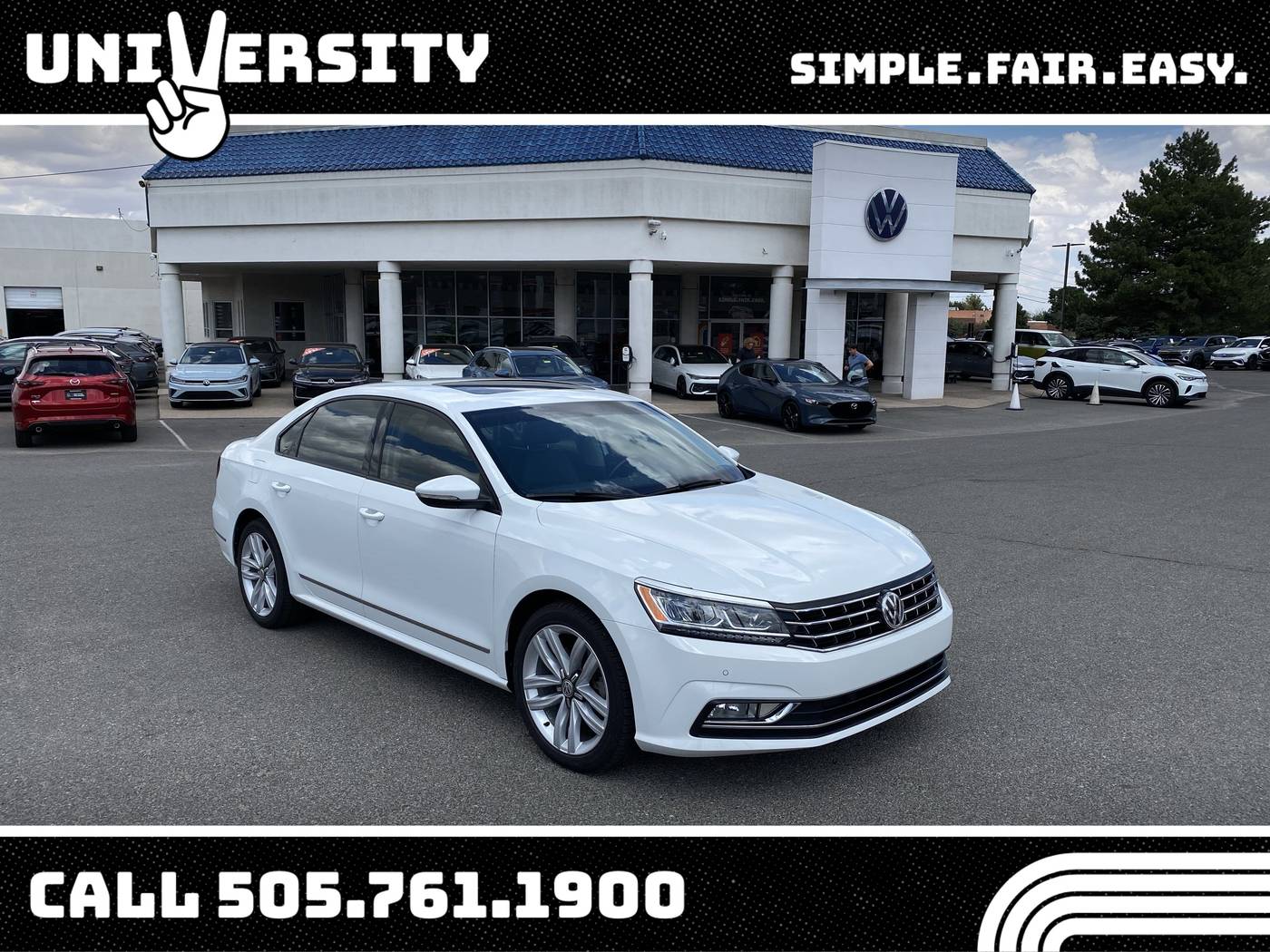 2017 Volkswagen Passat 1.8T SE — Sedan — 68,066 mi — Albuquerque, NM