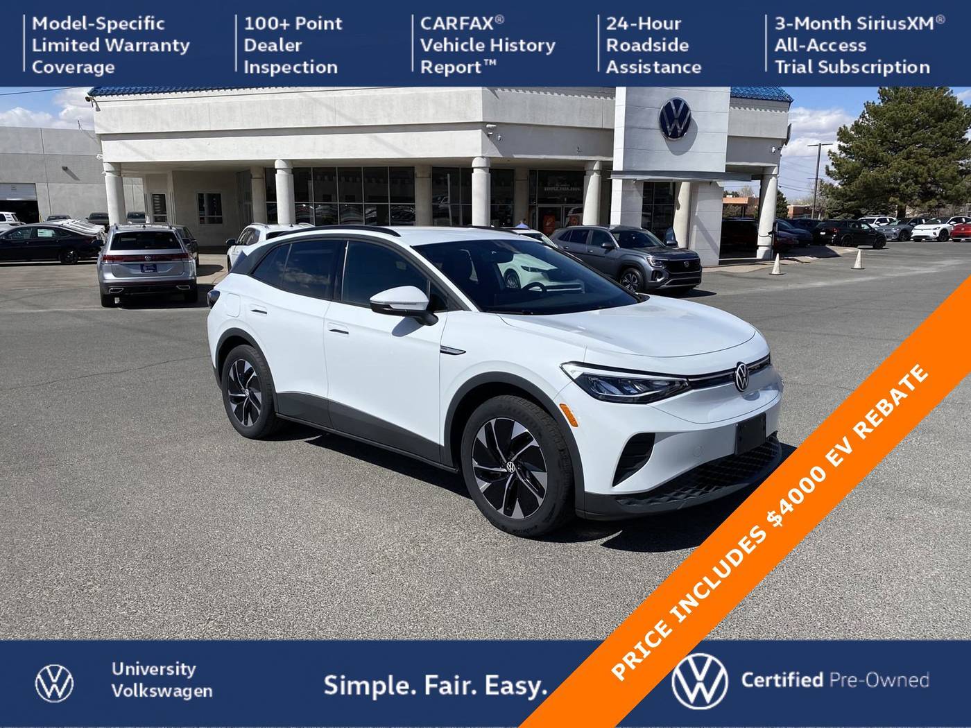 2021 Volkswagen ID.4 Pro — SUV — 42,803 mi — Albuquerque, NM